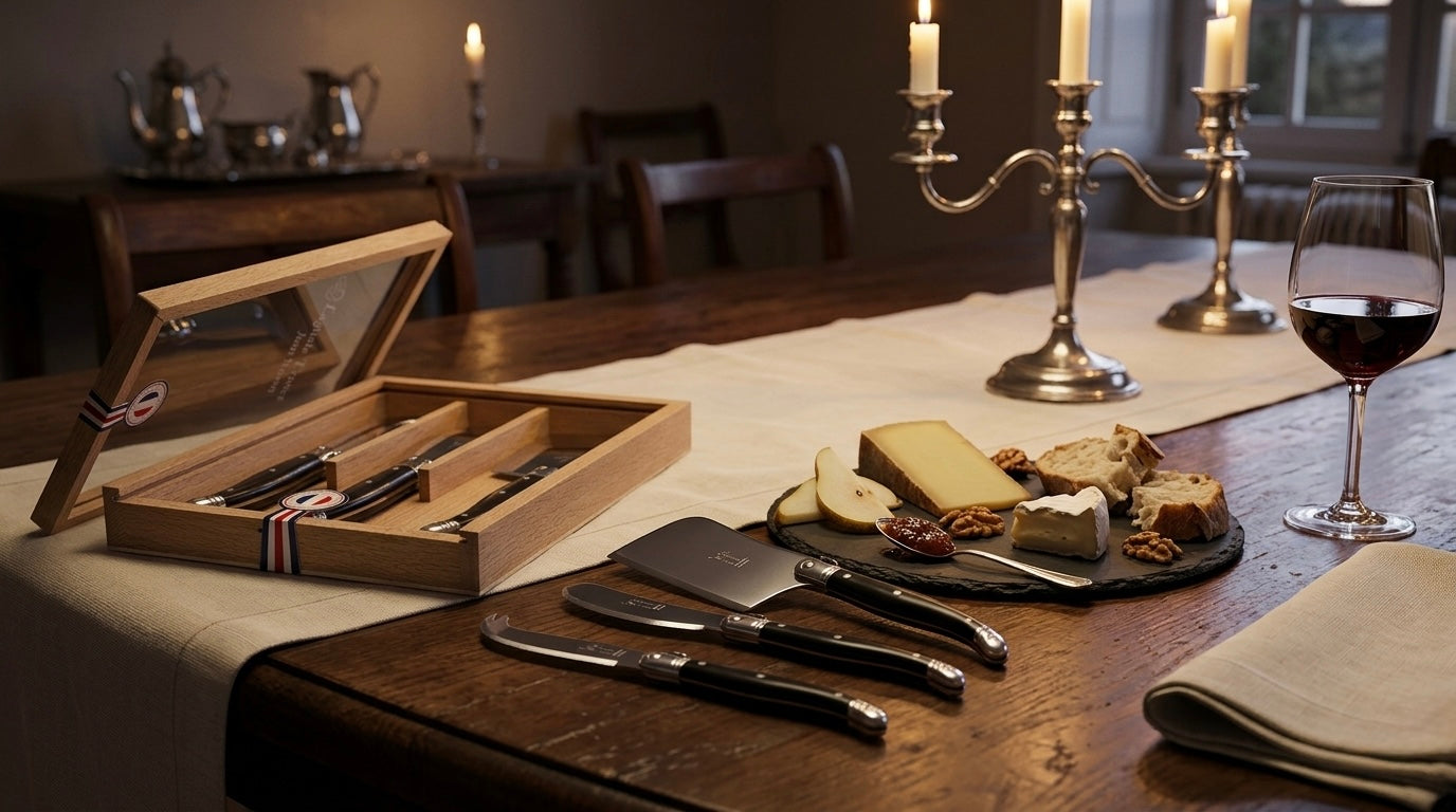 Why We Chose It — N°06: The Laguiole Mini Black Cheese Set