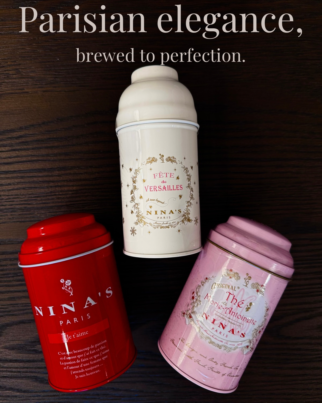 Parisian elegance, brewed to perfection.