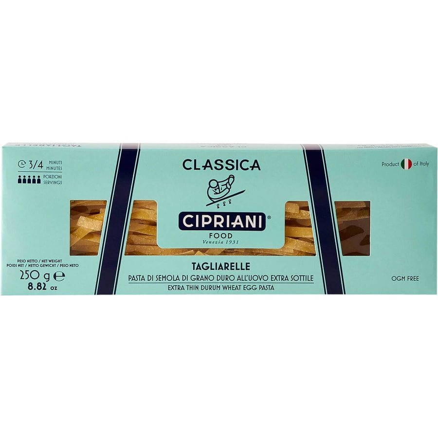 Cipriani Classica Tagliarelle — Organic Egg Pasta