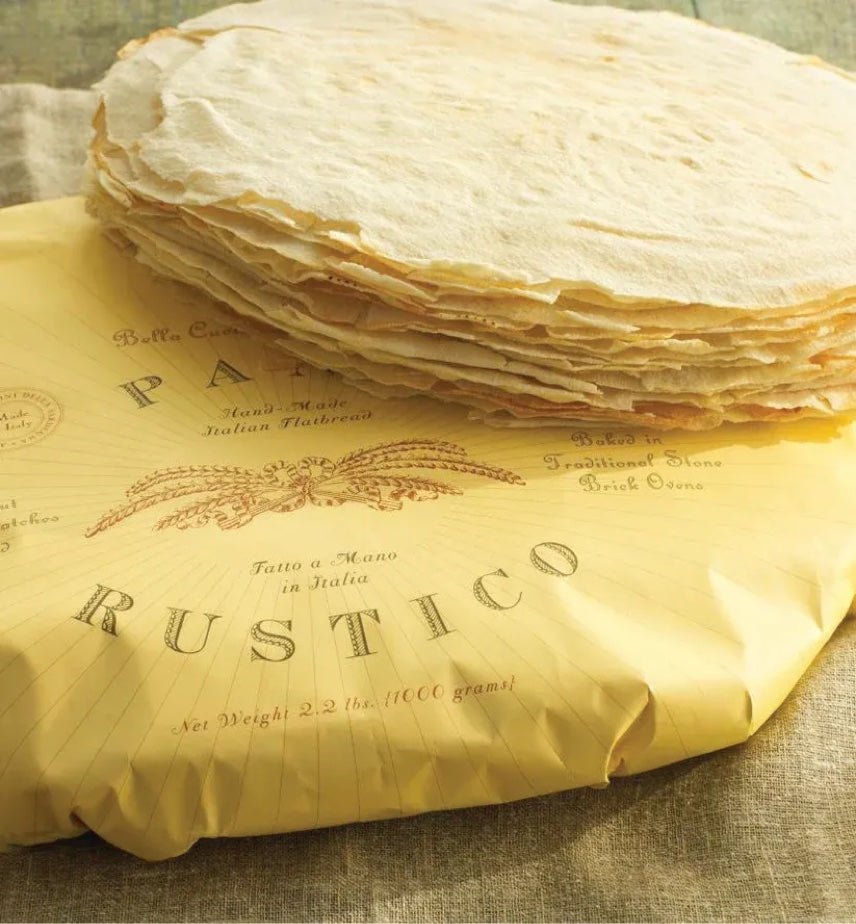 Bella Cucina Pane Rustico Italian flatbread stack
