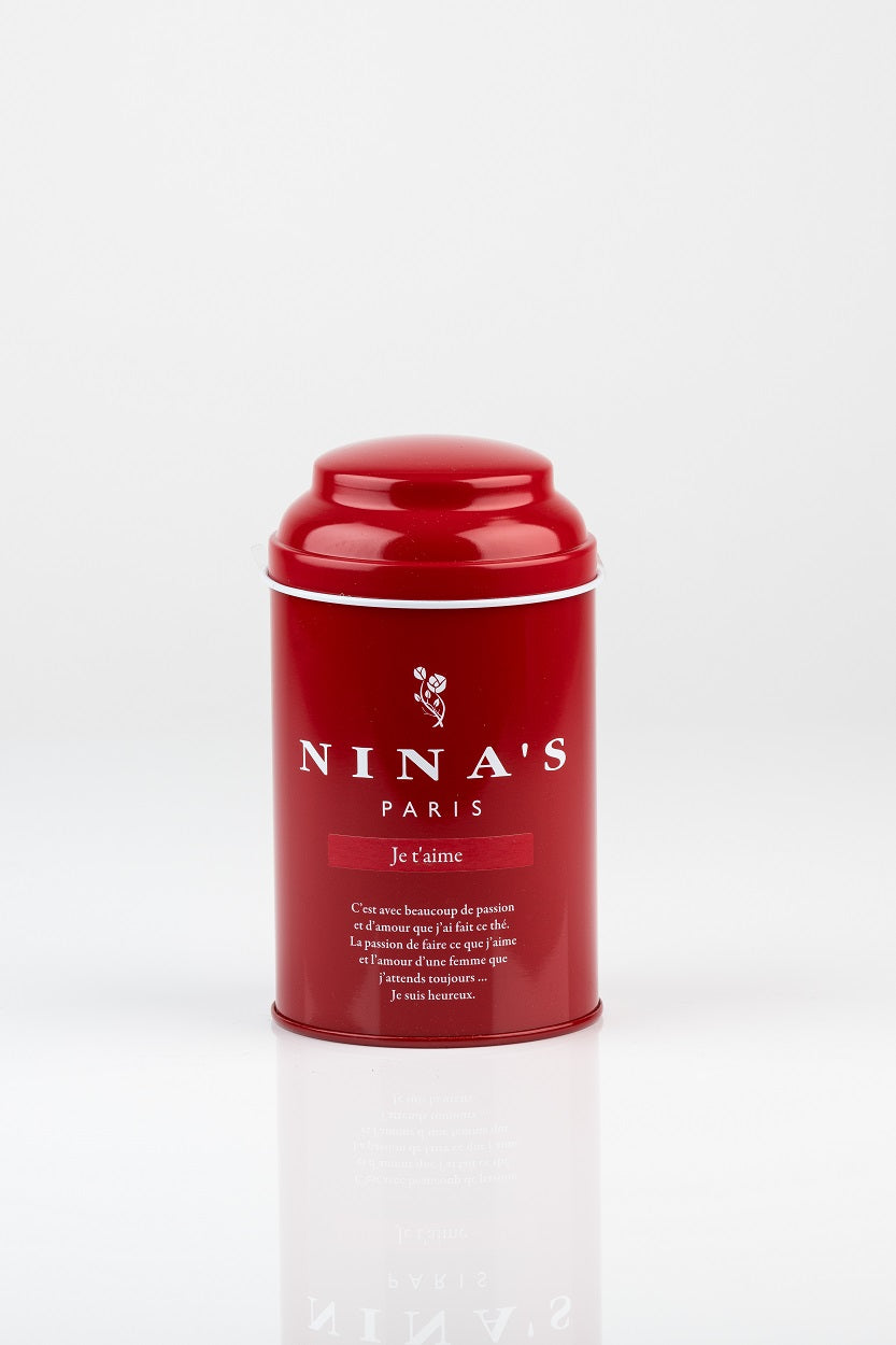 Nina's Paris Je T'aime Loose Leaf Tea Gift Tin - Lello.Store