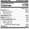 Drinks biscuits nutrition facts