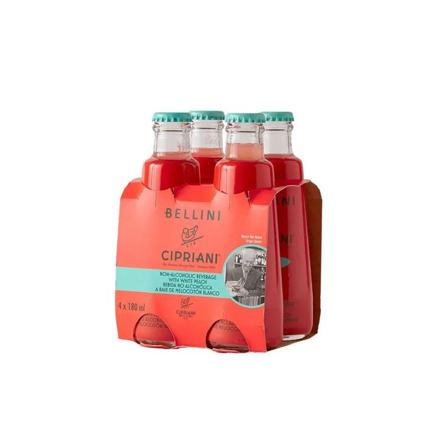 Cipriani Alcohol-Free Bellini — White Peach (4-Pack)