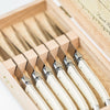 Laguiole Ivory Knives In Presentation Box (Set of 6) - Lello.Store