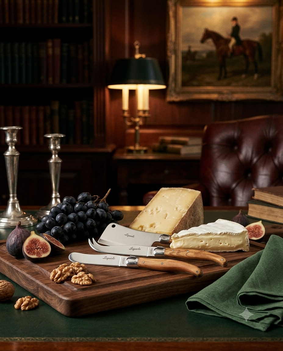 Three-Piece Laguiole Cheese Set