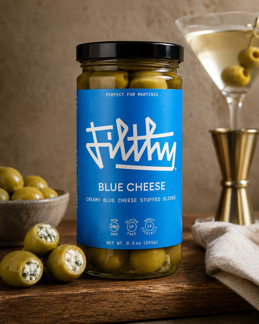 FILTHY Blue Cheese Stuffed Olives — 8.5 oz