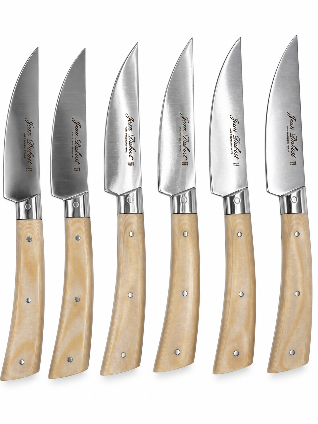 Jean Dubost Laguiole Steak Knives — Set of Six