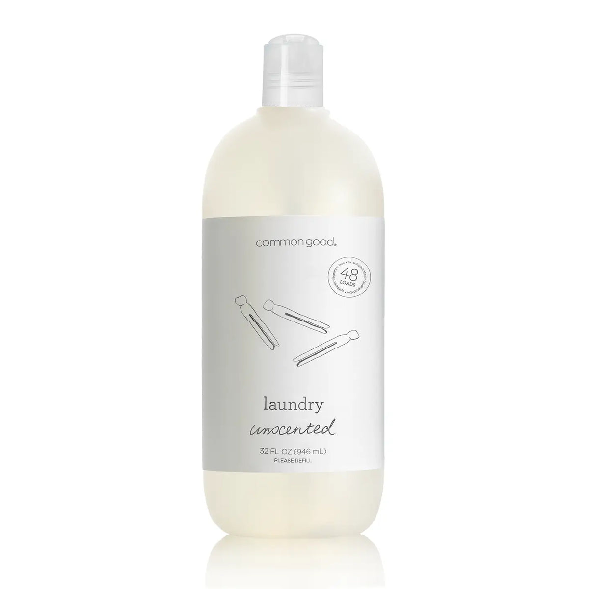 Common Good Unscented Laundry Detergent
