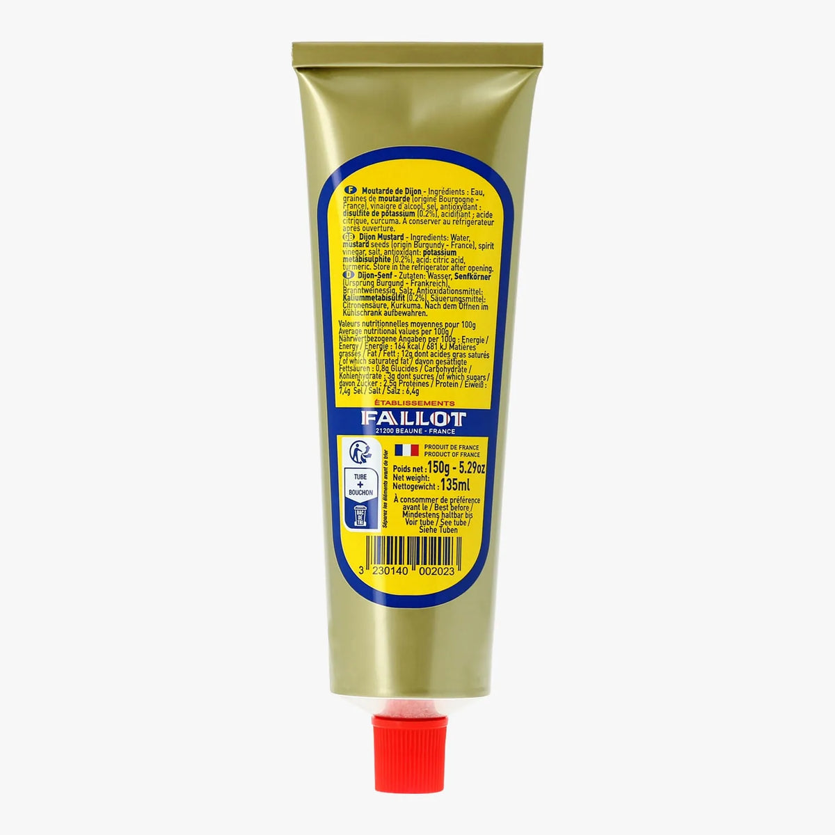 Edmond Fallot Dijon mustard ingredients and product information
