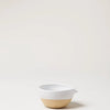 Small Pantry Bowl in white glazed stoneware