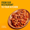 Serving suggestion: Flour + Water penne rigate with tomato sauce and grated cheese