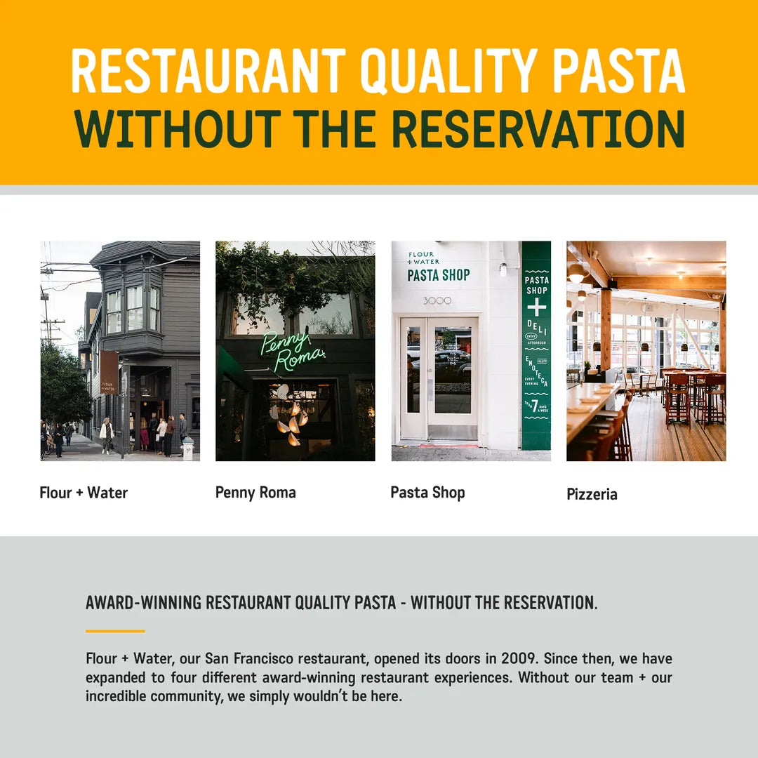 Flour + Water, Penny Roma, Pasta Shop and Pizzeria in San Francisco