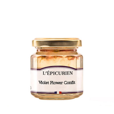 L’Épicurien Violet Flower Confit