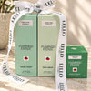 Flamingo Estate Heirloom Tomato Gift Trio with hand soap, dish soap, candle and white Lello ribbon