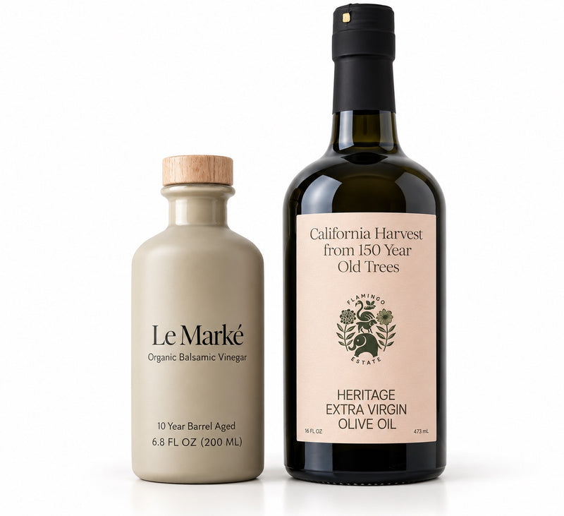 The Perfect Pair — Flamingo Estate Olive Oil & Le Marké Balsamic