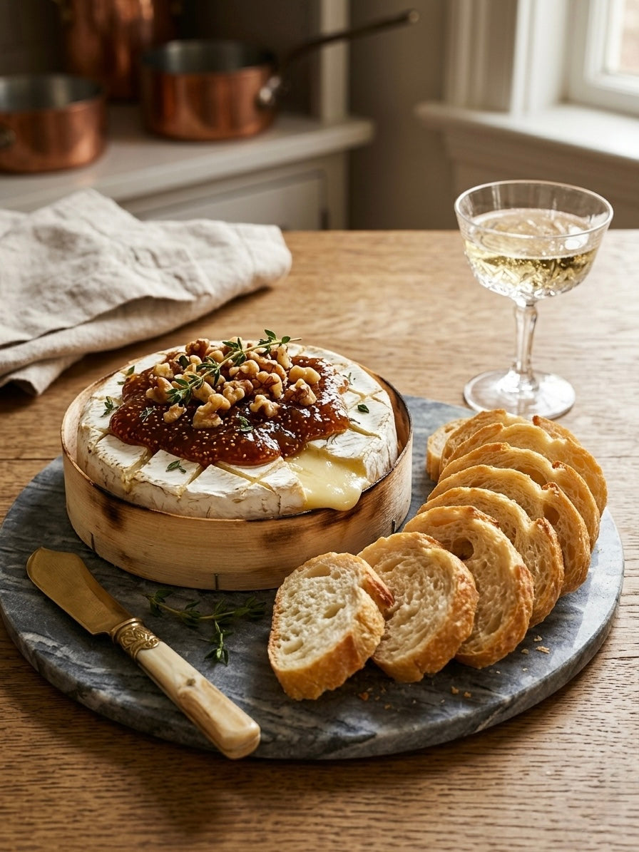 A cheese course with Lello pantry ingredients