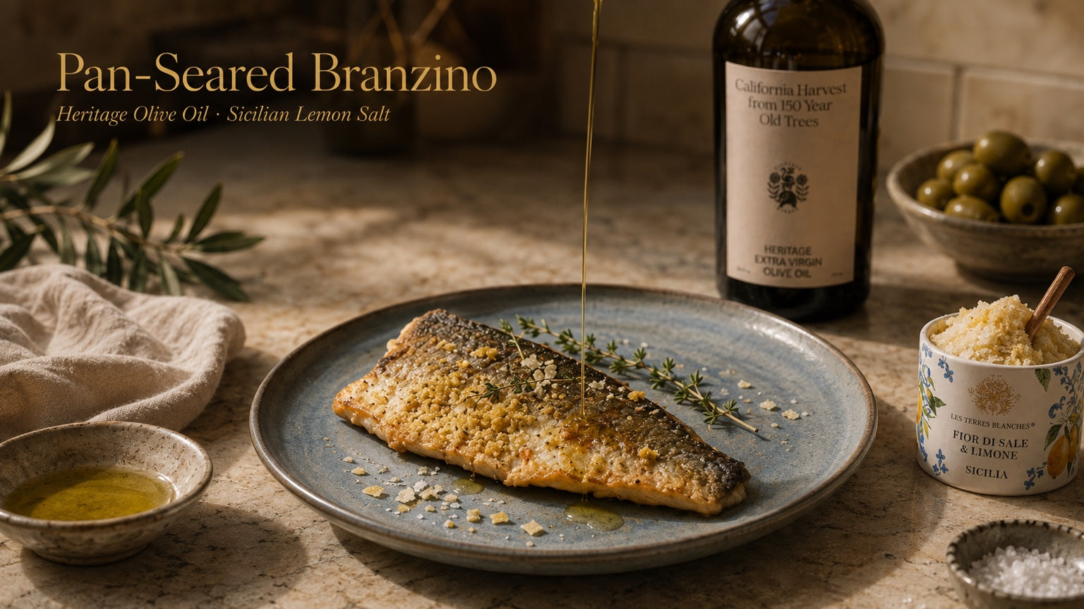 Gathering Box branzino recipe