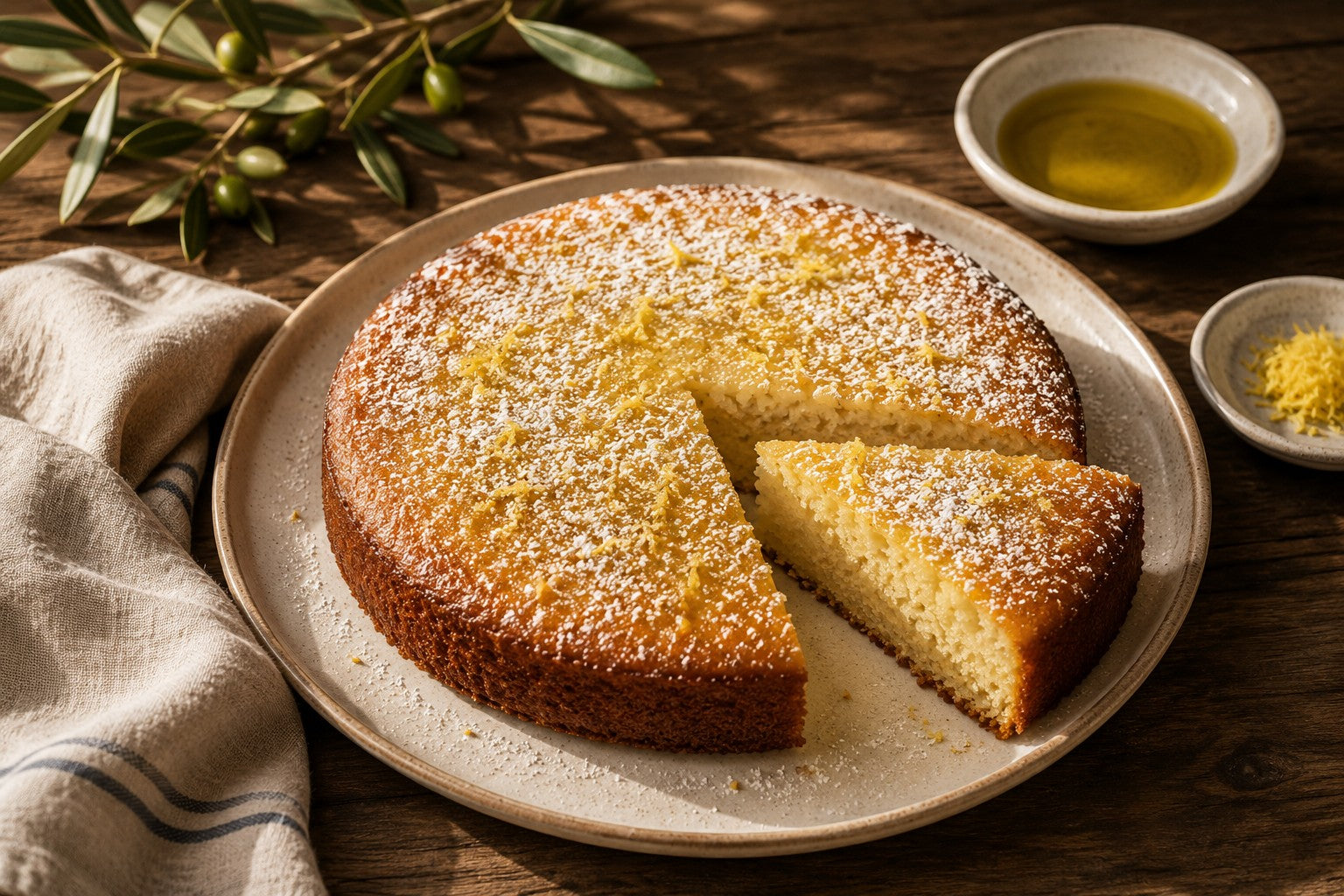 Lemon Olive Oil Cake