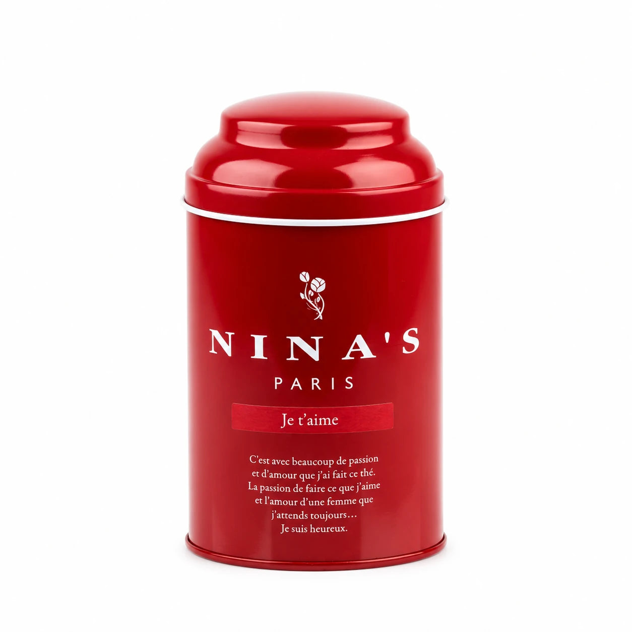 Nina's Paris Je T'aime Loose Leaf Tea Gift Tin