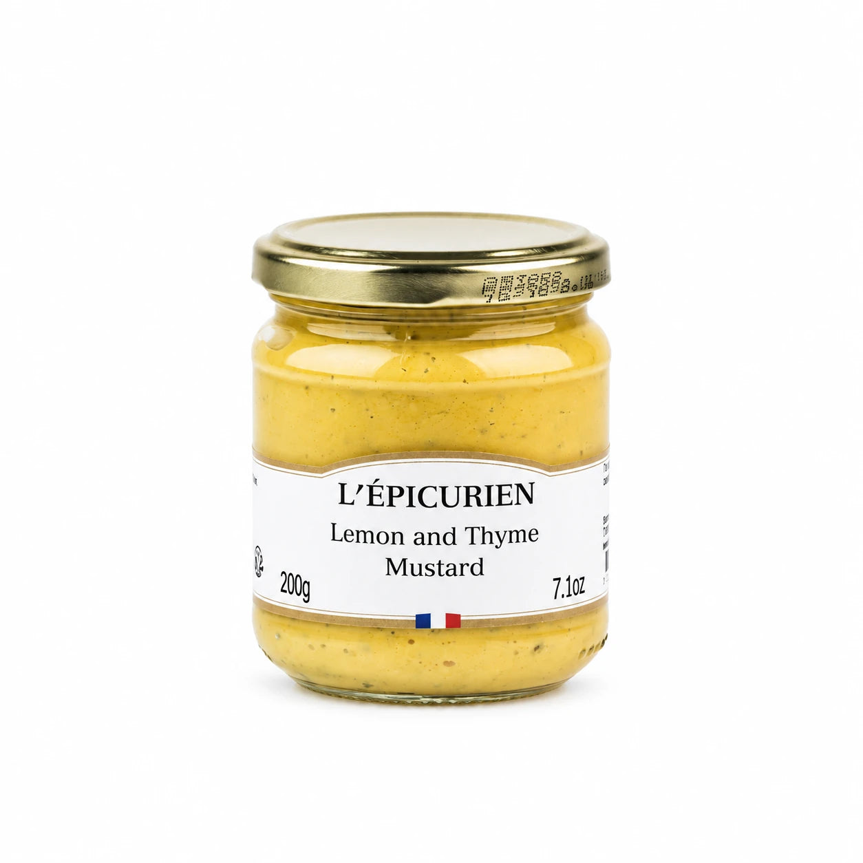 L’Épicurien Mustard with Lemon Zest and Thyme