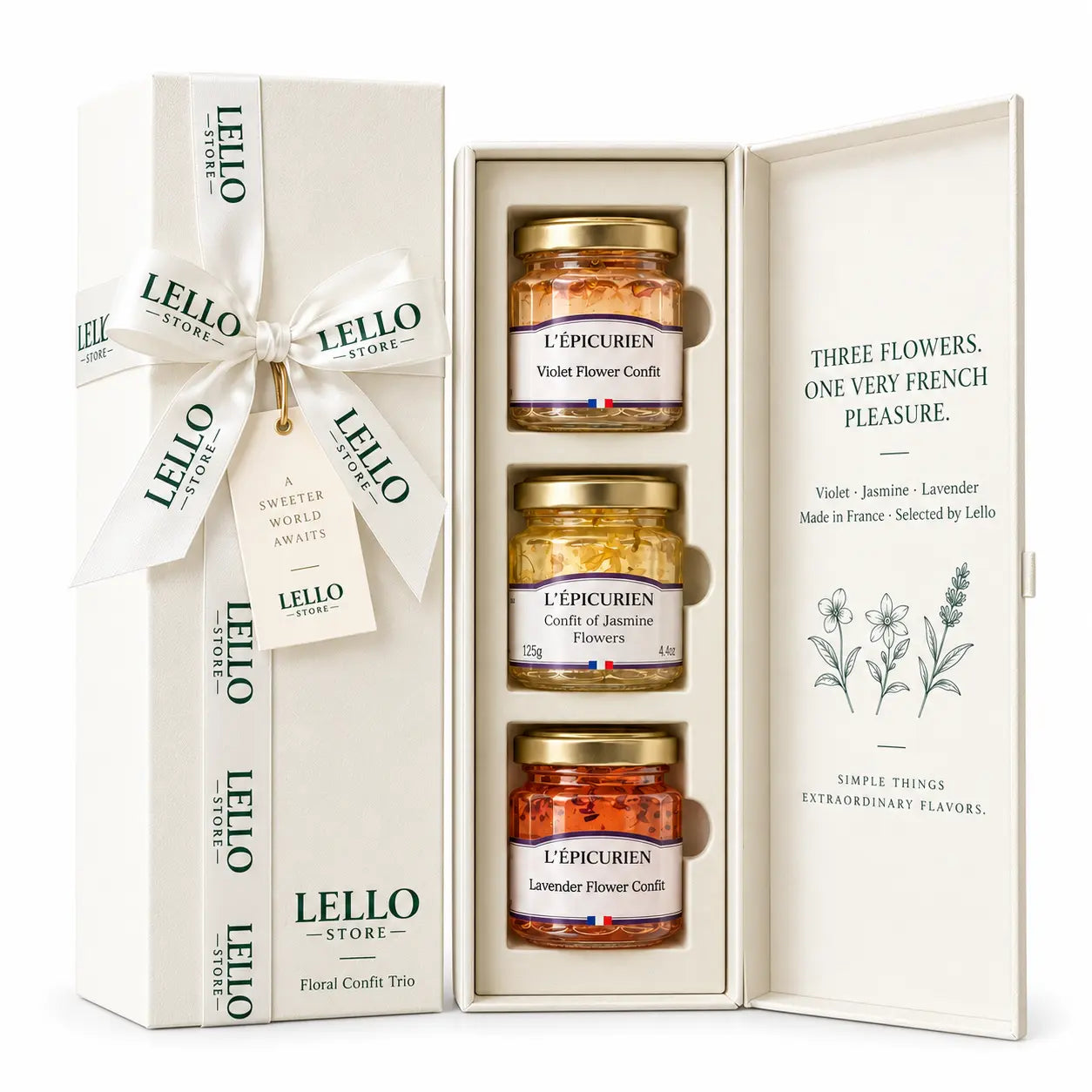 The French Garden Trio — Violet, Jasmine & Lavender