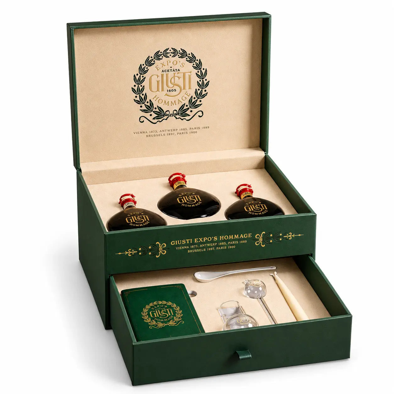 Giusti Expo’s Hommage · Limited Edition Balsamic Reserve Collection